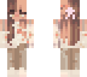 split dye soft girl skin