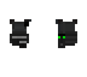 Tactical Heavy Vest Base (Modded) | Minecraft Skin