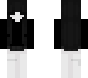 black and white