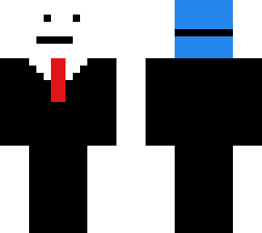 blob with suit