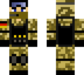 Bundeswehr Soldat 4 Minecraft Skin bundeswehr-soldat-4-minecraft-skin