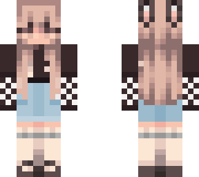 checkard girl