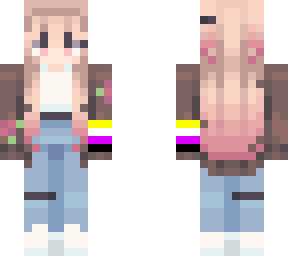 current skin / nonbinary bracelet / not made by me