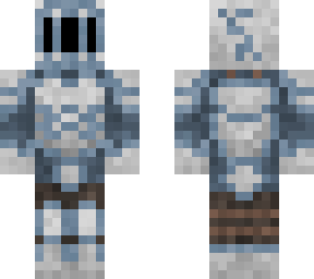frost knight with helmet