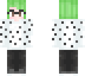 green hair