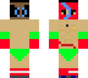 jake long in a wrestling attire