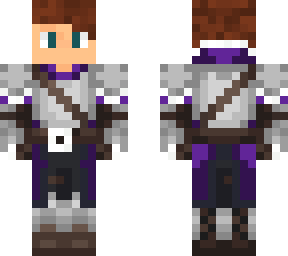 purple-wrapped knight, a recolor of "the loyal" by theoddwulf