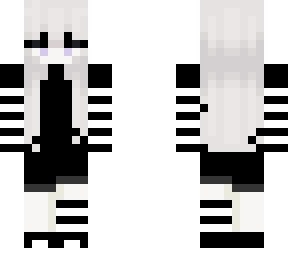 violet 'zebra' outfit