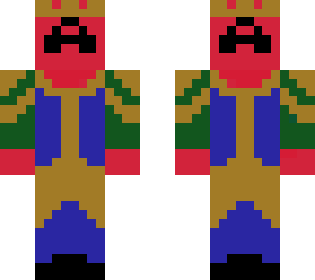 a red man
