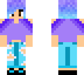 ava_starlight short purple-blue hair