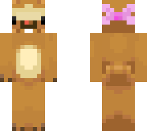 bidoof with bow