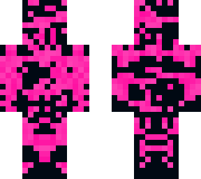 pink splashed paint