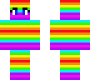 rainbow girl