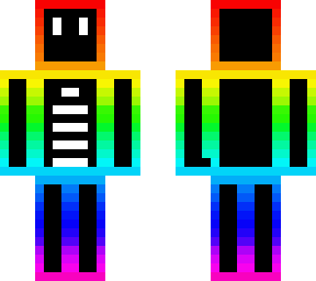 rainbow skeleton