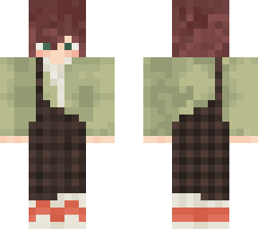 red haired boy skin