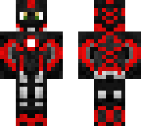 robotic armor v3 (red&black)