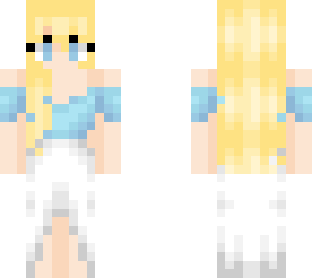top blue ruffle dress girl