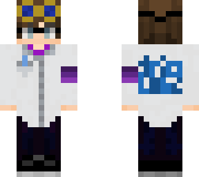 triolabs salad // scientist salad (w/ goggles on head)