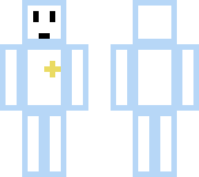 blue man