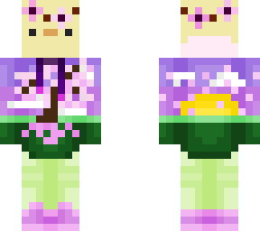 cherry blossom duck