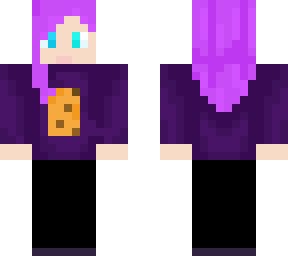 cookie but even more purple