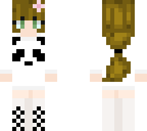 cute teen panda girl