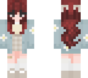 edit of blue daisy cardigan <3