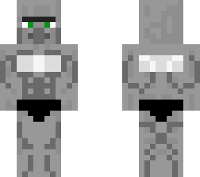 gigachad villager (green eyes) (bandage) (slim)