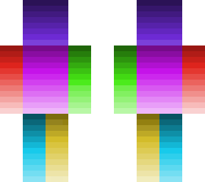 multicoloured skin sunset