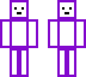 purple outline