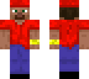 red steve with red hat