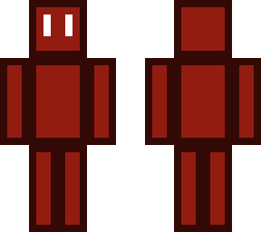 simplicity: red man