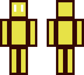 simplicity: yellow man