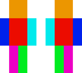 the rainbow skin
