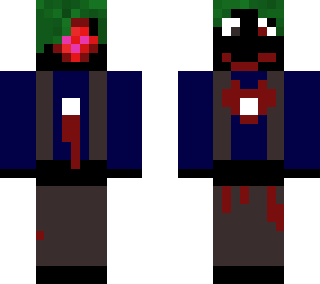 weird scary skin