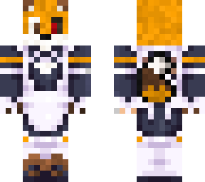benja con traje de maid