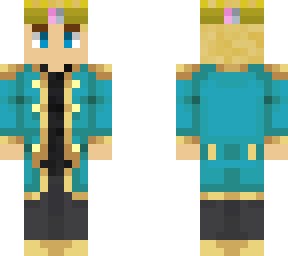 blond boy king (blue)