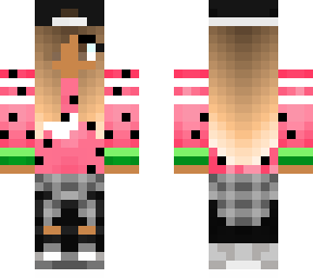 girl watermelon