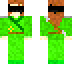 ninja girl (green)