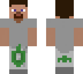 plastic mossy steve