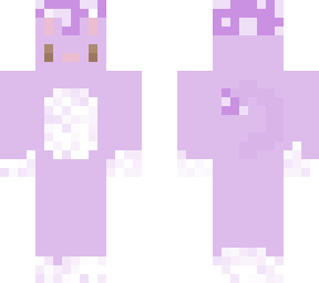 purple mushroom cat
