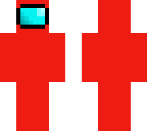red among us but with no backpack
