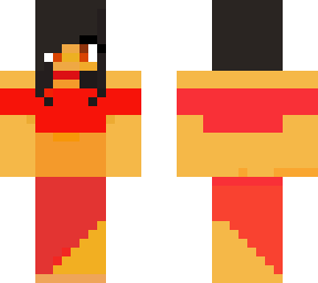 aphmau red swim dress