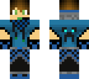 chico gamer azul