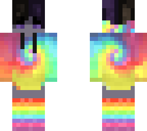 ender boy wearing tie dye (fixed)