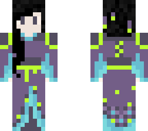 green blue witch