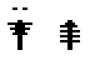 whitenullwithspineandribs