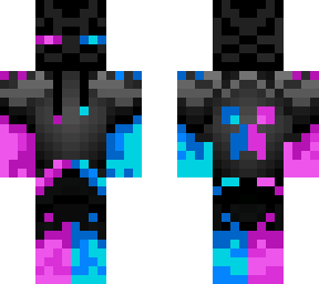 enderman pink blue