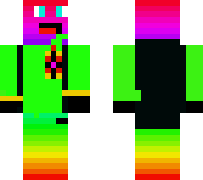 rainbow mikey as a child