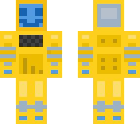 robot dorado